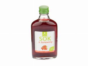 SOK Z ŻURAWINY 200 ML