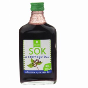 NATURALNY SOK Z CZARNEGO BZU 200ML 100% 
