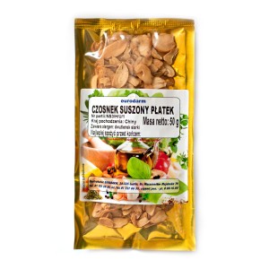 CZOSNEK SUSZONY PŁATEK 50 G