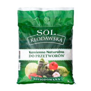SÓL KŁODAWSKA NIEJODOWANA SPOŻYWCZA 3 KG