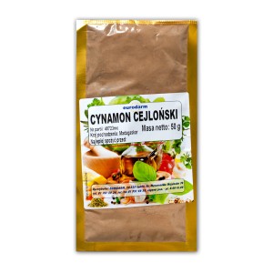 CYNAMON CEJLOŃSKI MIELONY 50 G